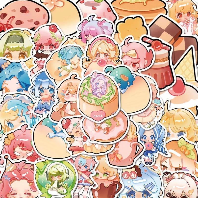 40pcs Cute Desserts Stickers for Journals and Phones