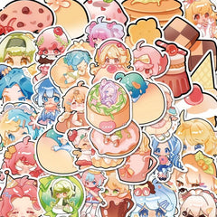 40pcs Cute Desserts Stickers for Journals and Phones