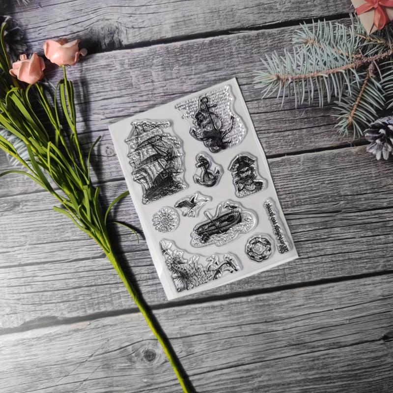 Character Theme Stamp Set for DIY Card Making