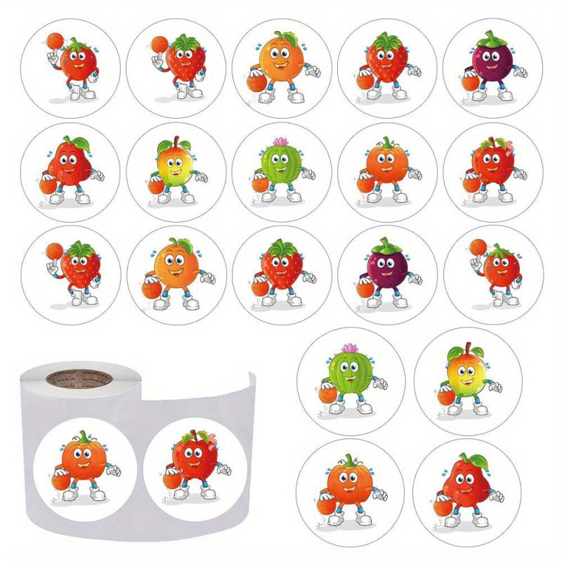 500pcs Cartoon Reward Stickers Vinyl Waterproof Stickers