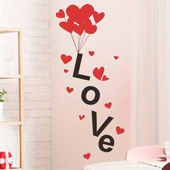 LOVE Wall Sticker Removable Vinyl Wall Sticker Home Wall Decoration