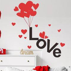 LOVE Wall Sticker Removable Vinyl Wall Sticker Home Wall Decoration