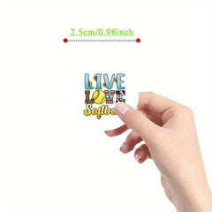 500pcs Cartoon Sports Stickers For Cell Computer Mug Luggage