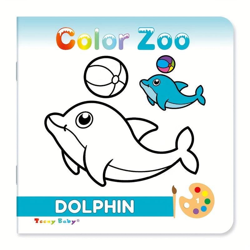 10 Chinese Children's Painting Books, Round Corner, Environmental Printing