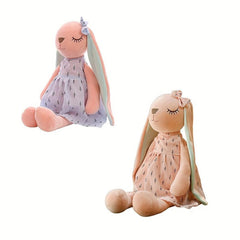 Bunny Plush Toy Sleeping Doll Stuffed Animal Perfect Christmas Gift