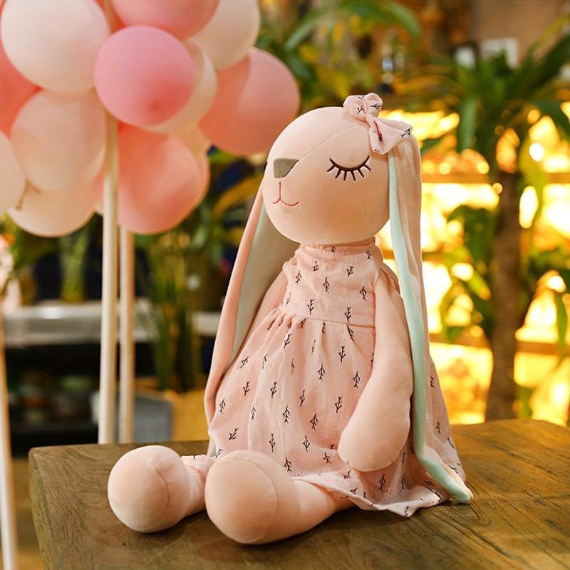 Bunny Plush Toy Sleeping Doll Stuffed Animal Perfect Christmas Gift