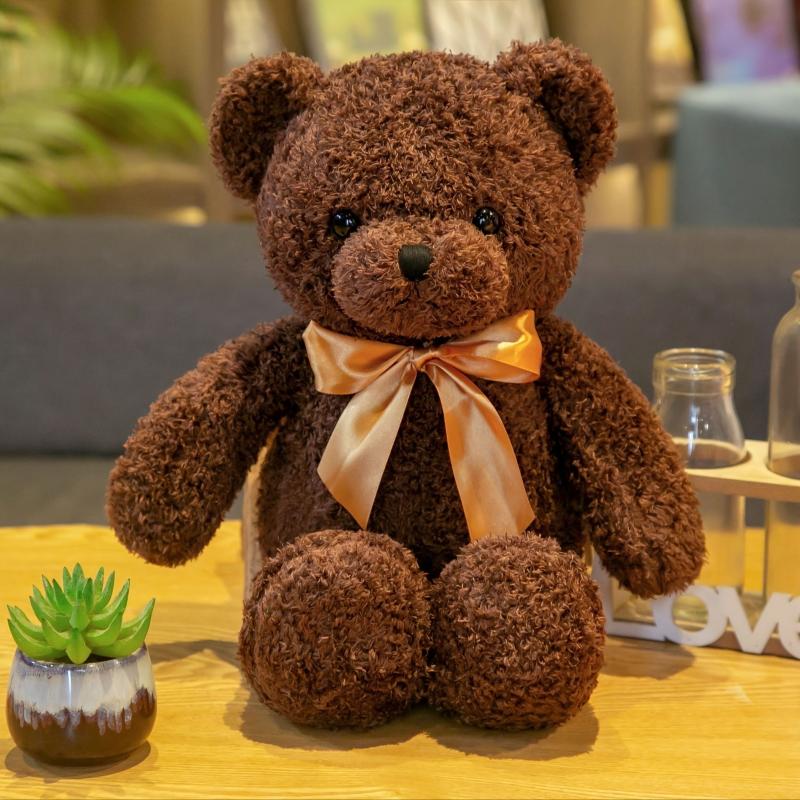 Scarf Tie Teddy Bear Doll Plush Large Size