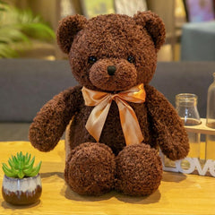 Scarf Tie Teddy Bear Doll Plush Large Size