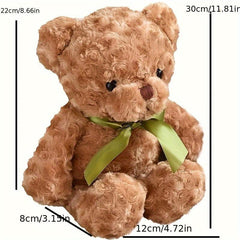 Scarf Tie Teddy Bear Doll Plush Large Size