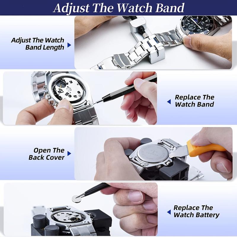 149pc Watch Repair Kit, Disassemble & Replace Combo
