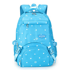 Colorful Unique Printing Bookbag Women Oxford Waterproof Child Backpack