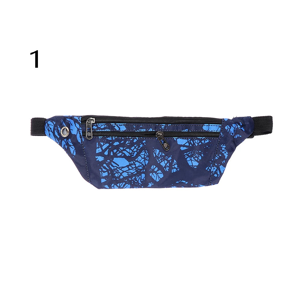 Camouflage Waist Bum Bag Kids Fanny Pack Waterproof Chest Pack
