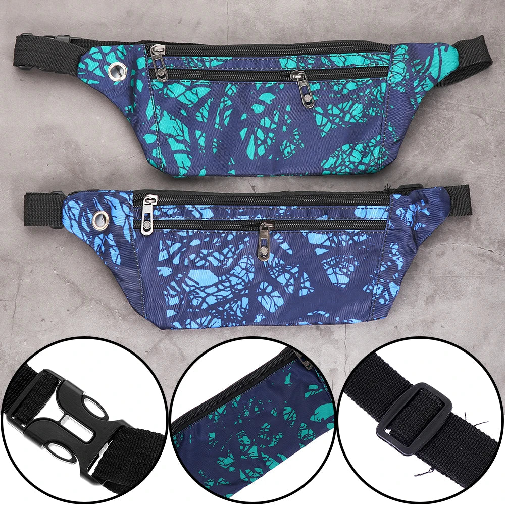 Camouflage Waist Bum Bag Kids Fanny Pack Waterproof Chest Pack