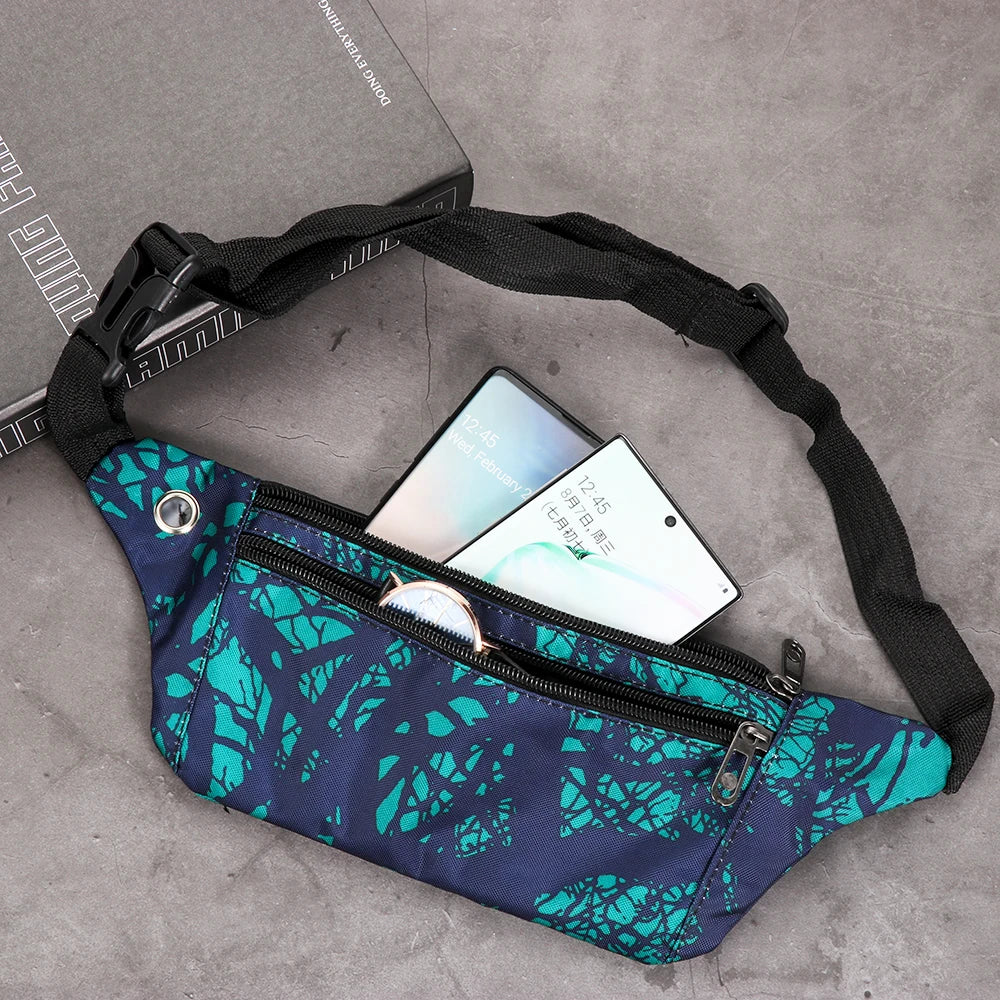 Camouflage Waist Bum Bag Kids Fanny Pack Waterproof Chest Pack