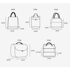 Portable Mini Ice Pack Lunch Bag for Camping Picnic