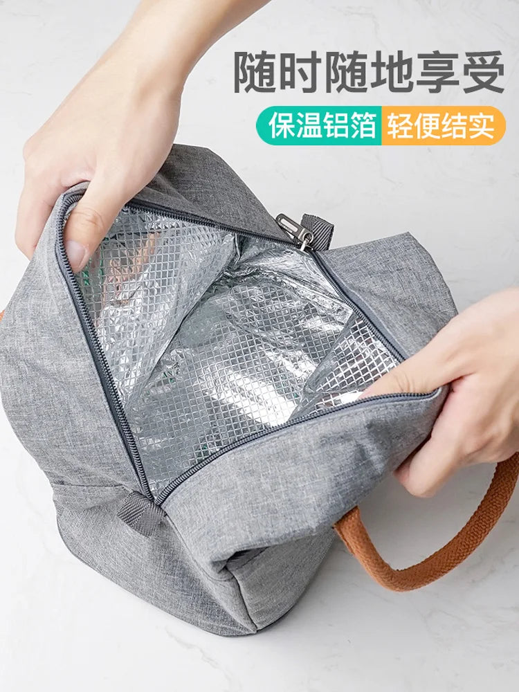 Portable Mini Ice Pack Lunch Bag for Camping Picnic