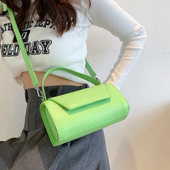 Solid Shoulder Messenger Bags Women Hand Bags Clutch Purses