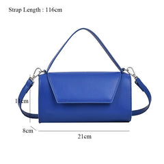 Solid Shoulder Messenger Bags Women Hand Bags Clutch Purses