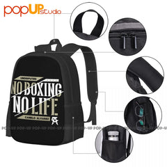 Canelo Alvarez Boxing,Mexico Backpack Large Capacity School Style