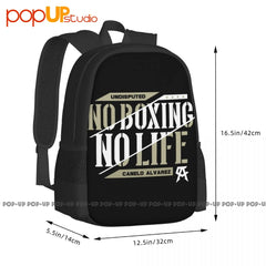 Canelo Alvarez Boxing,Mexico Backpack Large Capacity School Style