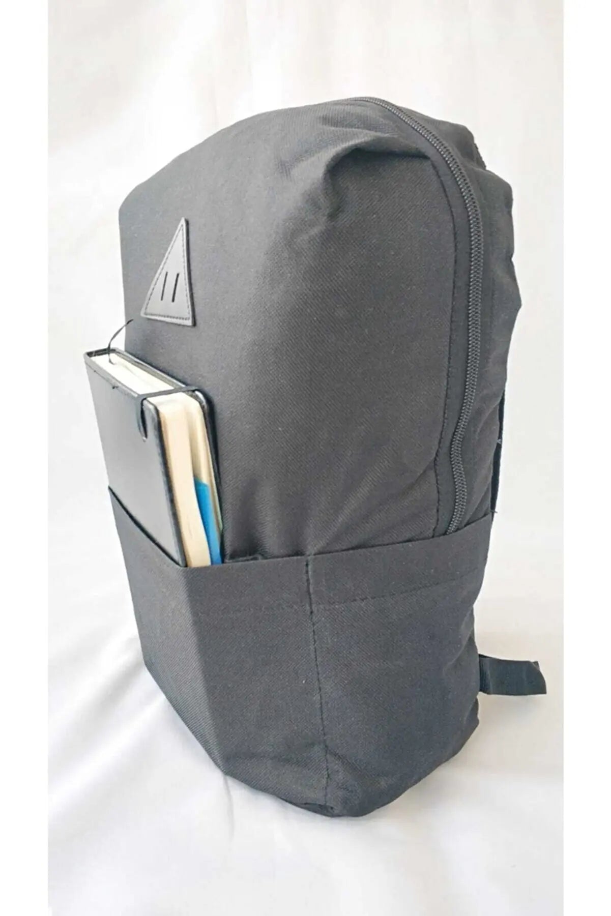 Canvas Backpack - School Bag Women Men Unisex Waterproof Zipper