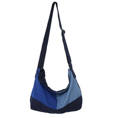 Plaid Messenger Bag for Students, Large Capacity Shoulder Tote