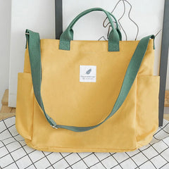 Women's Canvas Tote Bag for Shopping and Travel