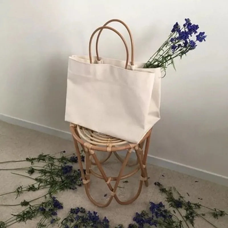 Canvas Handbags for Women Tote Beach Bag Reusable Shopping Bags