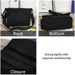 Canvas Messenger Travel Bag Casual Storage Handbag