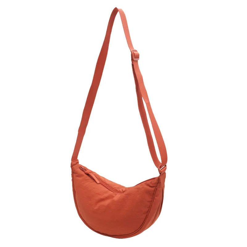 Nylon Crossbody Bag for Women Large Capacity Tote Lady Travel Shopper