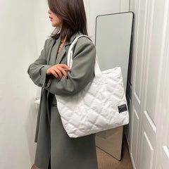Canvas Shopper Shoulder Bag Soft Cotton Shopping Totes Handbags Sac