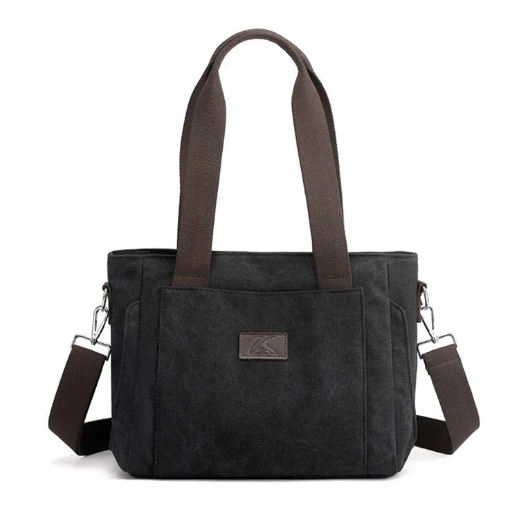Canvas Women Large Shoulder bags Female Crossbody Bag Top-Handle Messenger Bags