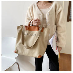 Canvas Bag Harajuku Messenger Student Tote Shoulder Shopping Y2K