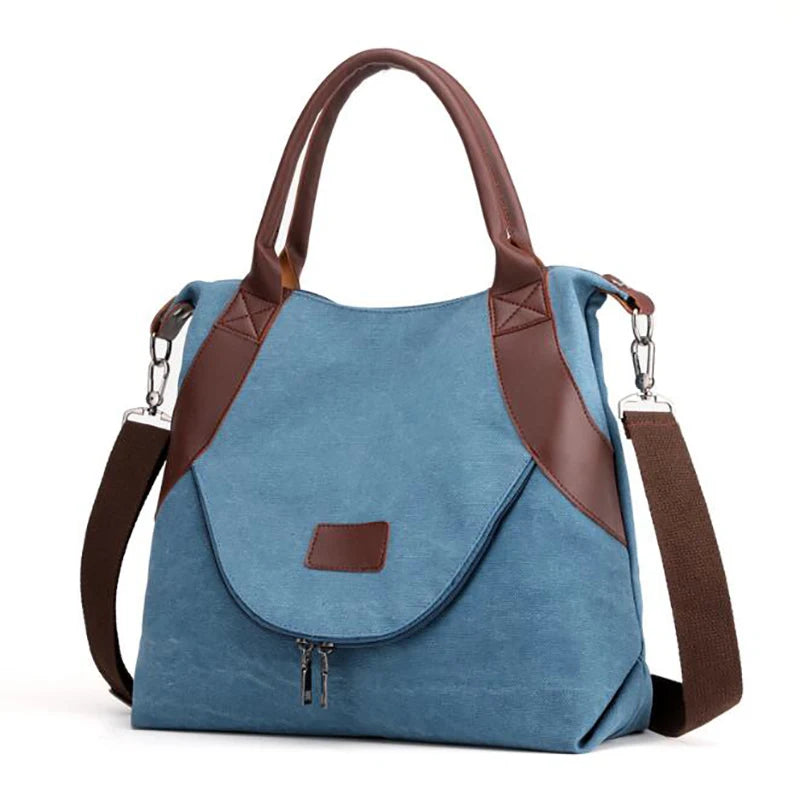 Canvas Shoulder Bag for Women Large-capacity Tote Bag