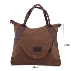 Canvas Shoulder Bag for Women Large-capacity Tote Bag