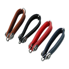 Leather Car Key Pouch Bag Organizer Key Case Cover