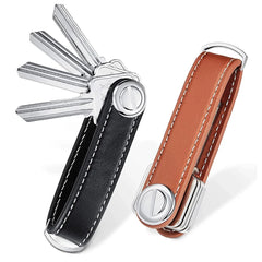 Leather Car Key Pouch Bag Organizer Key Case Cover
