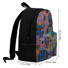 Galaxy Planets Space Intergalactic Travel Laptop Bagpack Bags