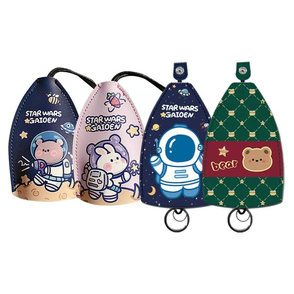 Cartoon Animal Key Bag PU Leather Key Wallets