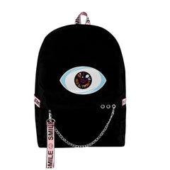 Cartoon Bad Bunny Waterproof Laptop Backpack