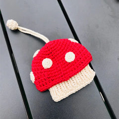 Hand-woven Cartoon Dog Key Case Student Key Chain