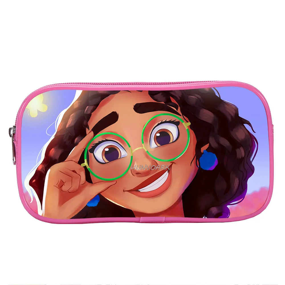 Cartoon Encanto Wallet Mirabel Madrigal Anime Princess Pencil Case