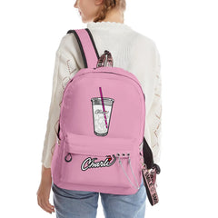 Charli D'Amelio Backpack for Boys Girls, Kpop Key Chain Accessories Bag