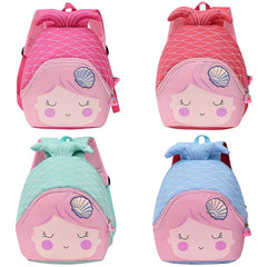 Cartoon Fish School Bag Student Schoolbag Girls Lovely Backpack Mochila Kinder