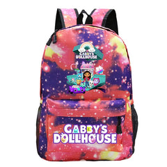 Gabby Dollhouse Backpack Boy Girl School Bags Back to School Mochila Book Bags
