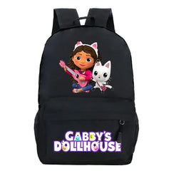 Gabby Dollhouse Backpack Boy Girl School Bags Back to School Mochila Book Bags