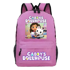 Gabby Dollhouse Backpack Boy Girl School Bags Back to School Mochila Book Bags