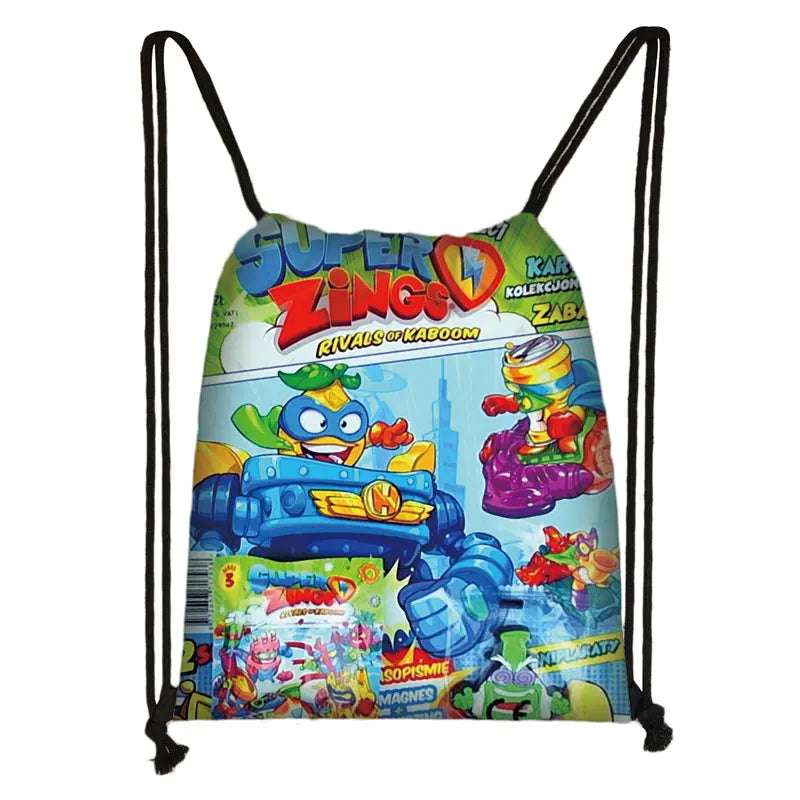Zings Drawstring Bag Youth Lightweight Backpack