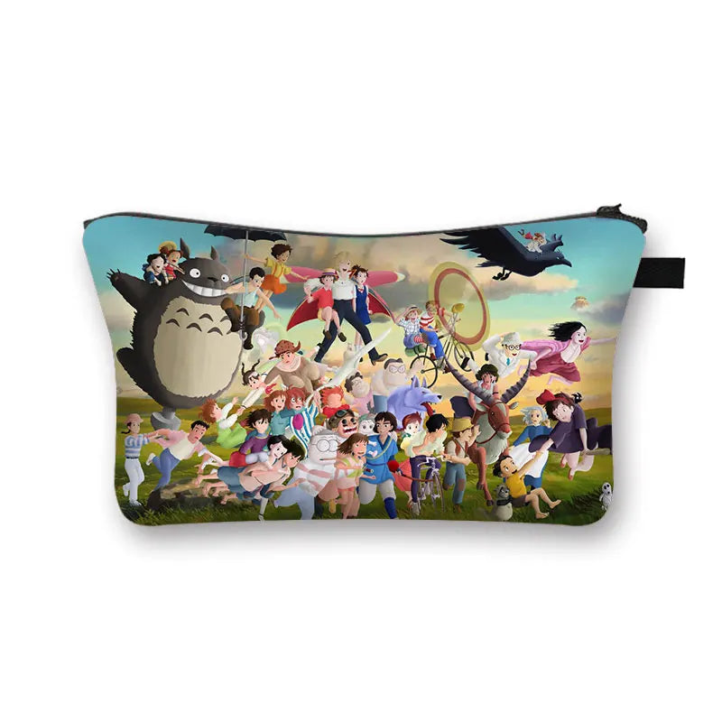 Totoro/Spirited Away Cosmetic Bag Makeup Travel Organizer