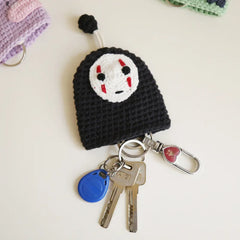 Cartoon Octopus Rabbit Lion Key Bag